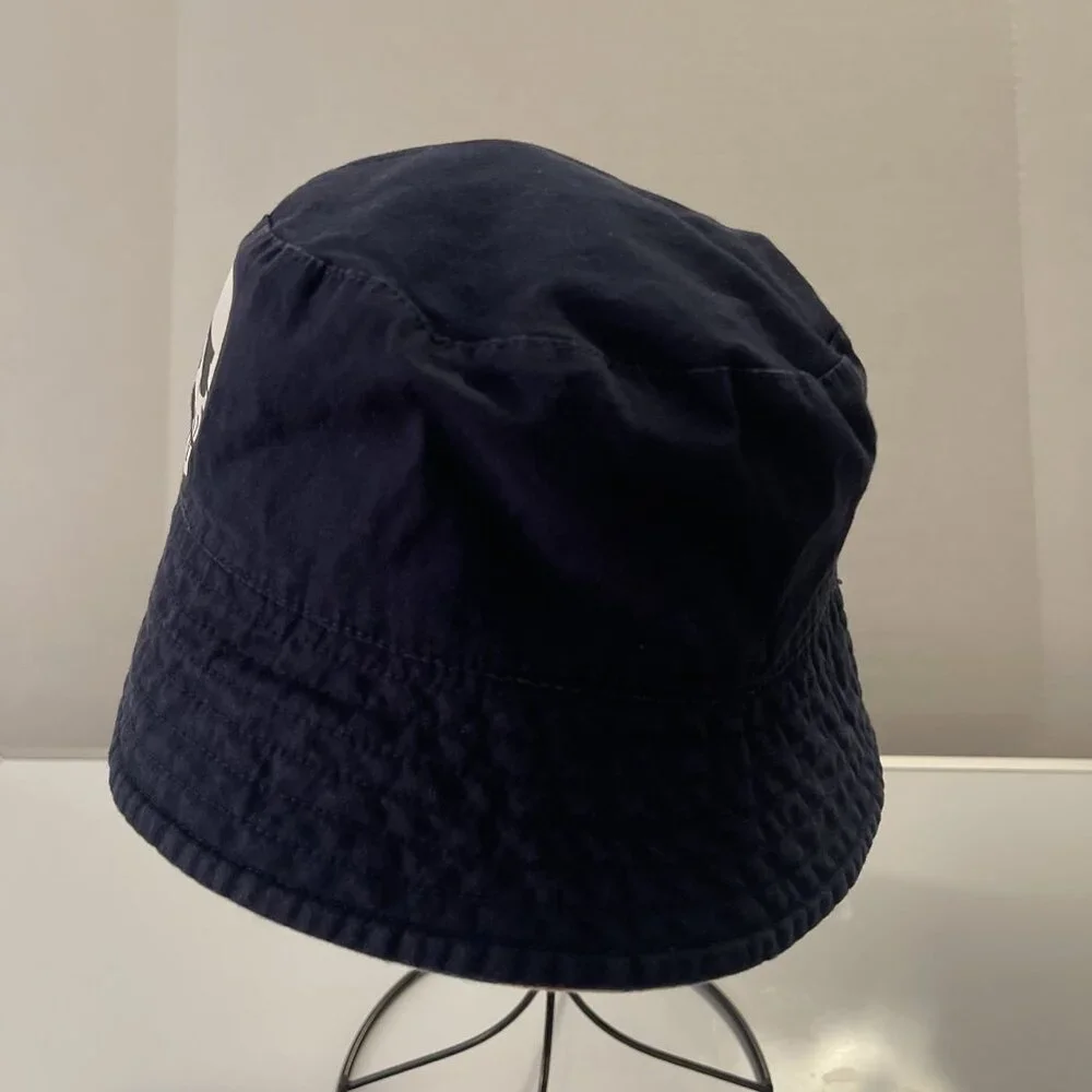 Boys Reversible Shark All Over Print Bucket Hat In Blue White Good Vibes Lookout